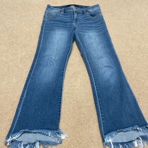 Liverpool Los Angeles the crop flare jeans size 26/2. Like new!
